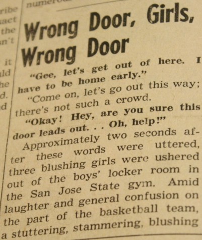 Friday, March 3, 1944 Wrong Door, Girls, Wrong Door
