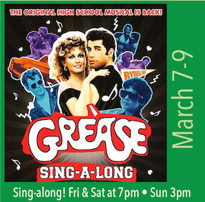 Grease plays this weekend at the Retro Dome. Be sure not to miss this classic sing along.
