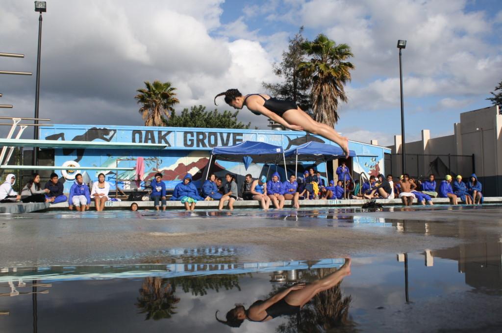 Oak Grove diver Kelli King makes a splash.