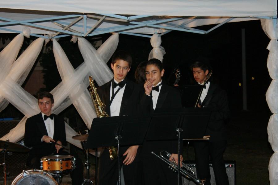Caught off-guard: Lincolns Jazz Band.