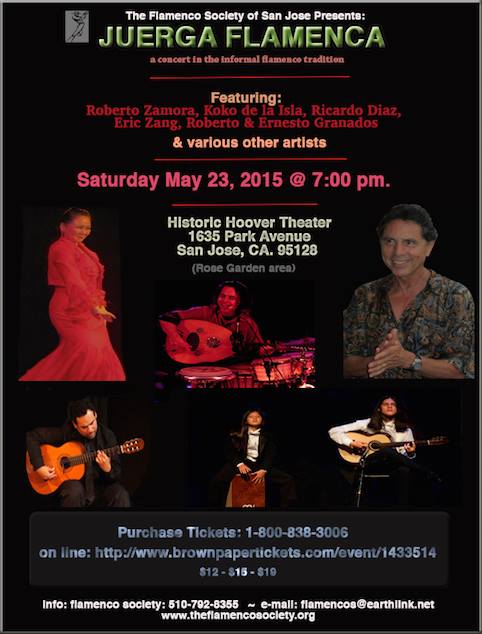 Espectáculo Flamenco 23/5/2015 Teatro de Hoover