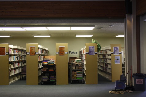 This section of the library, currently housing the reading books, will become a new place for the College and Career Center. (Lencho Areda/Lincoln Lion Tales)