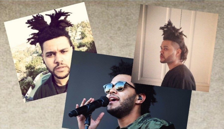 Pictures of the  popular R&B singer Abel Tesfaye A.K.A. The Weeknd (Collage pictures put together by Noel Ramirez Lincoln High School Senior)