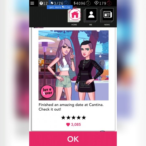 Picture Illustration; Dating in Kendall and Kylie game(Melissa Blasquez/Lincoln Lion)