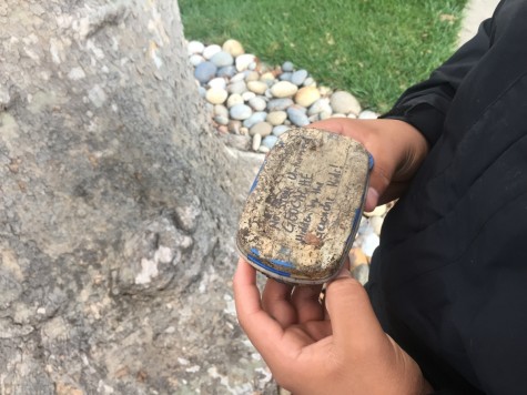 A closed geocache found by Lincoln lion tales.