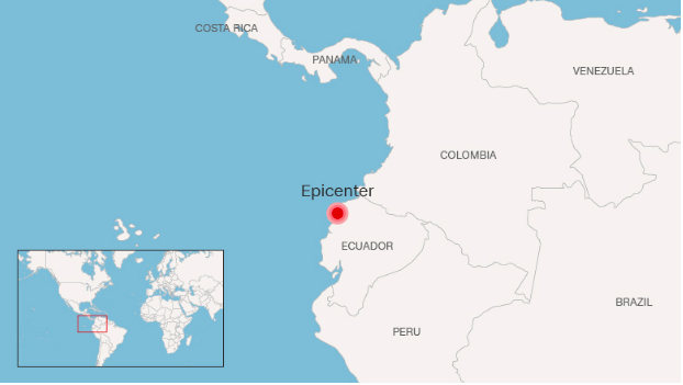 Terremoto en Ecuador: Más de 500 muertes
