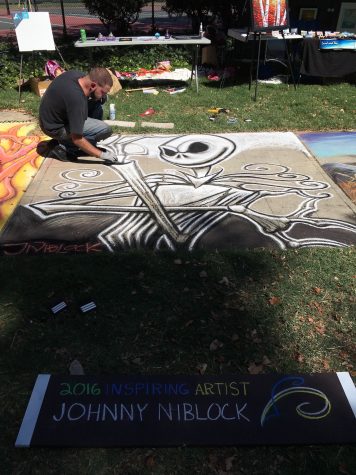 A portrait of Jack Skellington created by Johnny Niblock (Jackie Vi/Lincoln Lion Tales)
