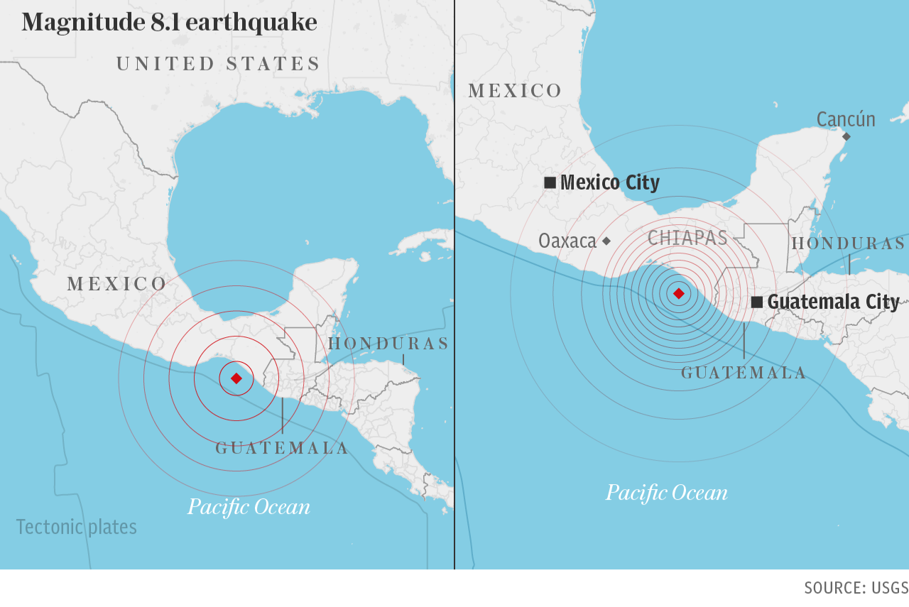Terremoto de 8.2 en México