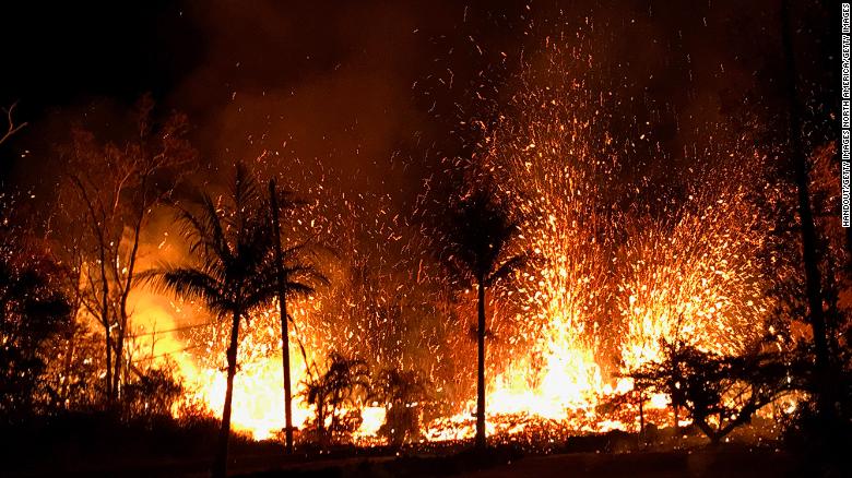 Erupción del volcán de Hawaii trae nuevas órdenes de evacuación