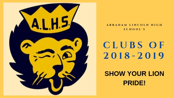 2018-2019 Clubs en la Preparatoria Abraham Lincoln