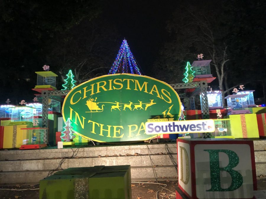 November 27th, 2018. Christmas in the park located in the Cesar Chavez Plaza. (Elisa Delgado / Lincoln Lion Tales)