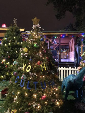 November 27th, 2018. Lincolns Xochitl Cultural folkloric team Christmas Tree located in Christmas in the Park. (Elisa Delgado / Lincoln Lion Tales)