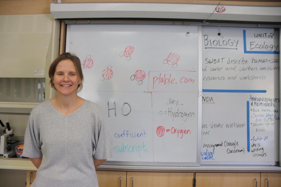 Deborah Shelton is a new Biology/Chemistry teacher  at Lincoln High School for the year 2019-2020. (Isaiah Sedano / Lincoln Lion Tales)