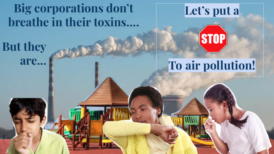 PSA for air pollution. Picture edited by Andrea Saldana.